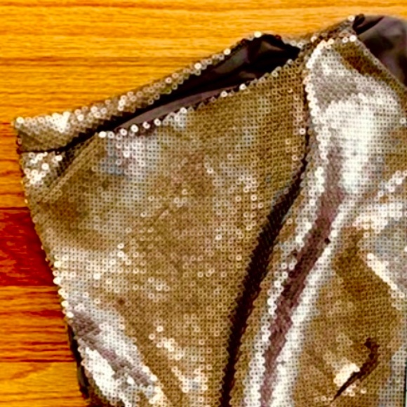 NWT Sara Campbell Rose Gold Sequin Party Dress- Size Small - Picture 4 of 4